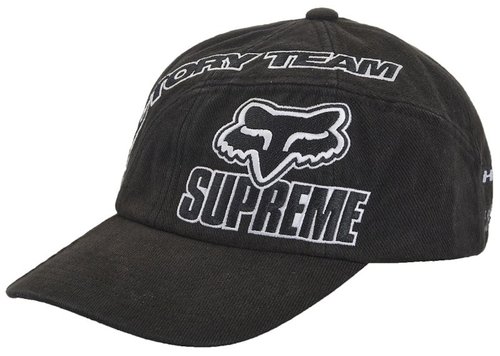 Supreme Fox Racing 6Panel FW25 - Black