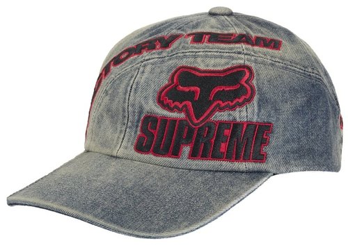 Supreme Fox Racing 6Panel FW25 - Denim