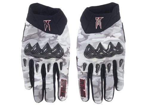 Supreme Fox Racing DMX Bomber Gloves - Snow Camo
