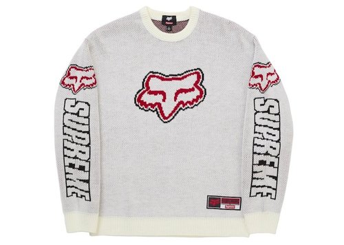 Supreme Fox Racing Sweater - White