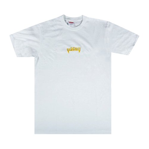 Supreme Fronts Tee - SS19T49 WHITE
