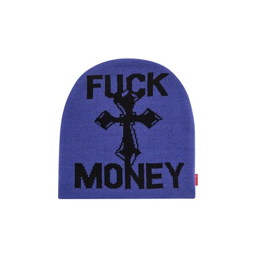 Supreme Fuck Money Beanie - FW24BN60 ROYAL