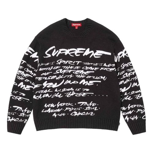 Supreme Future Sweater - Black - SUP-SS24-011