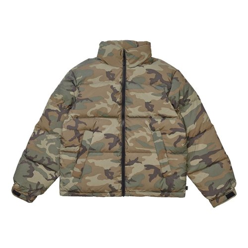 Supreme FW18 Reflective Camo Woodland Down Jacket - Olive Green - SUP-FW18-1086