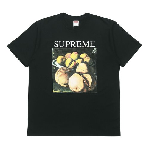 Supreme FW18 Still Life Tee Printing Short Sleeve - Black - SUP-FW18-020