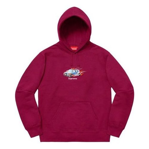 Supreme FW19 Week 5 Cop Car Hooded Sweatshirt - Violet - SUP-FW19-515