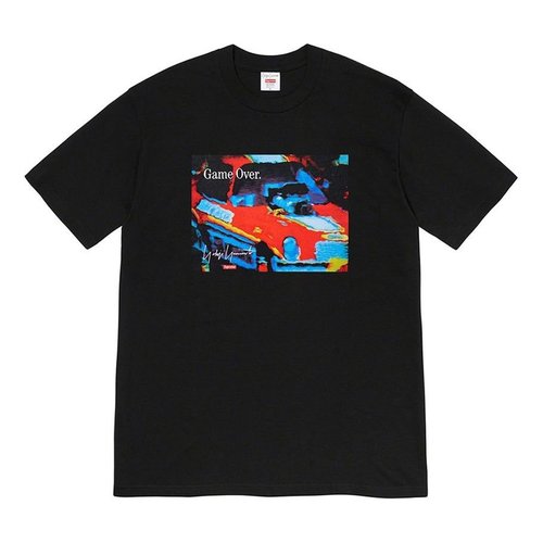 Supreme FW20 Week 4 x Yohji Yamamoto Tee - Black/White - SUP-FW20-101