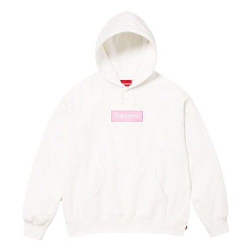 Supreme FW25 Box Logo Hoodie - White - SUP-FW25-094-WH
