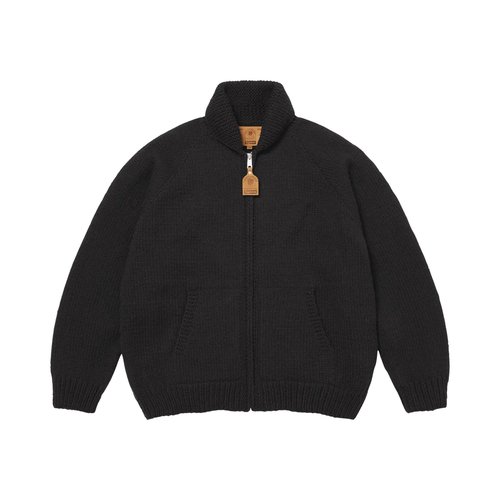 Supreme Ghostface Cowichan Sweater - SS26SK51 BLACK