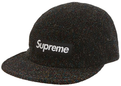 Supreme Glitter Terry Camp Cap - Multicolor
