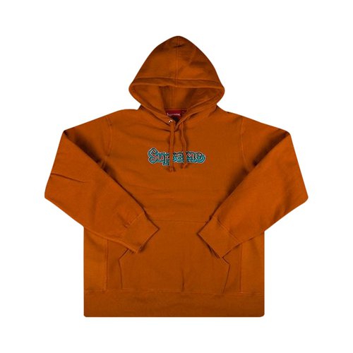 Supreme Gonz Logo Hooded Sweatshirt - SS18SW18 BROWN