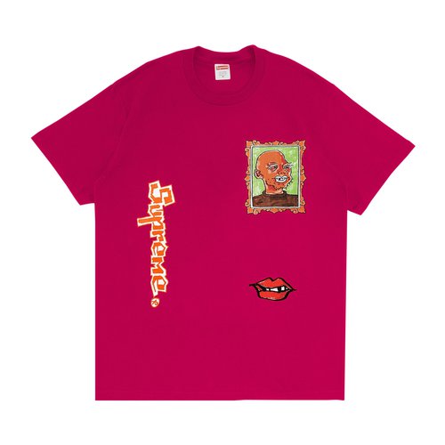 Supreme Gonz Portrait Tee - FW22T34 MAGENTA