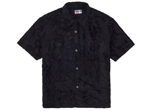 Supreme GOODENOUGH Crushed Rayon Short Sleeve Shirt - Black
