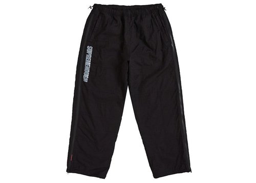 Supreme GOODENOUGH Patchwork Full Zip Track Pant - Black