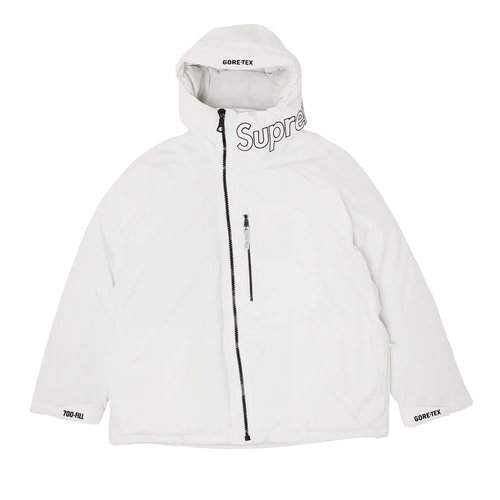 Supreme GORE-TEX 700-Fill Down Parka - FW23J10 WHITE