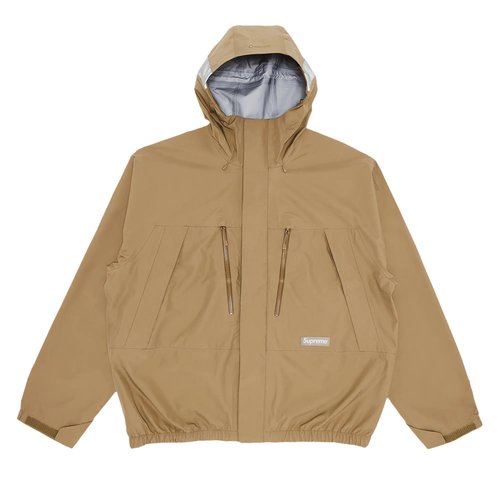 Supreme GORE-TEX Taped Seam Shell Jacket | Size XL - FW24J11 TAN