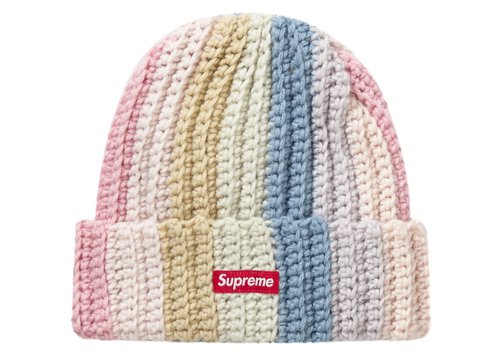 Supreme Gradient Crochet Beanie 'Pink' | CeprShops