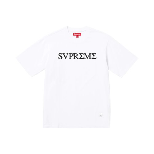 Supreme Greek Short-Sleeve Top - SS26KN103 WHITE