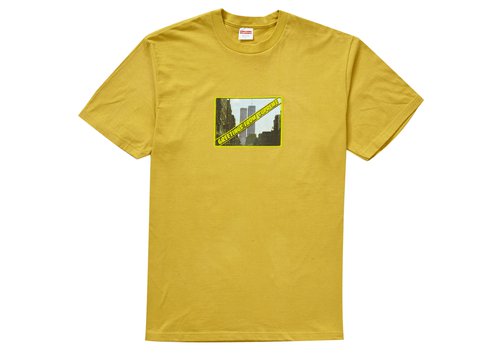 Supreme Start Something Tee Yellow