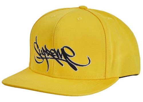 Supreme Handstyle 6Panel - Yellow