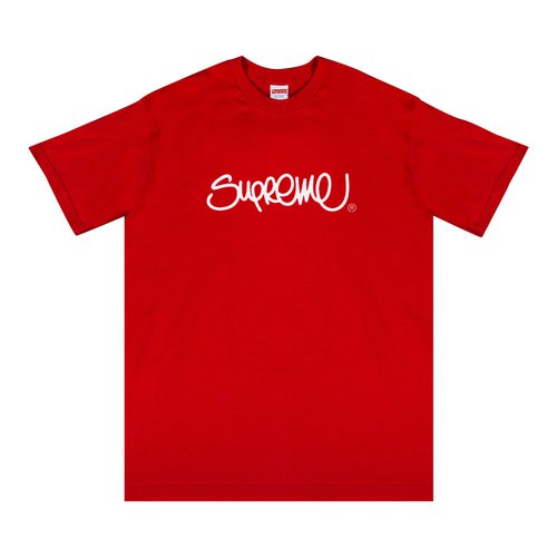 Supreme Handstyle Tee 'White' - SS22T74 WHITE | Solesense