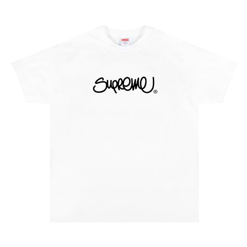 Supreme Handstyle Tee - SS22T74 WHITE