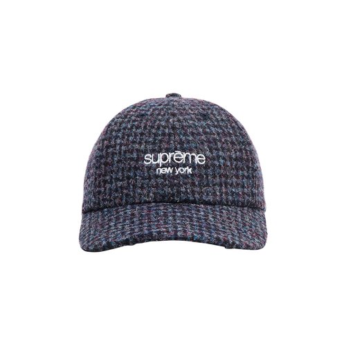 Supreme Harris Tweed 6-Panel - FW24H100 DARK BLUE
