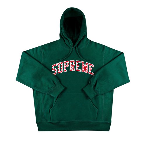 Supreme Hearts Arc Hooded Sweatshirt - SS21SW15 DARK GREEN