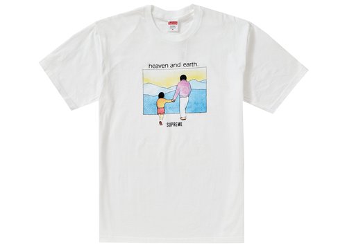 Supreme Heaven And Earth Tee Shirt - White