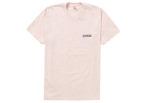 Supreme Heroines Tee Shirt - Heather Light Pink