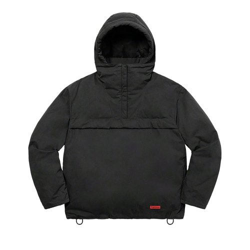 Supreme Hooded Down Pullover - SS22J66 BLACK