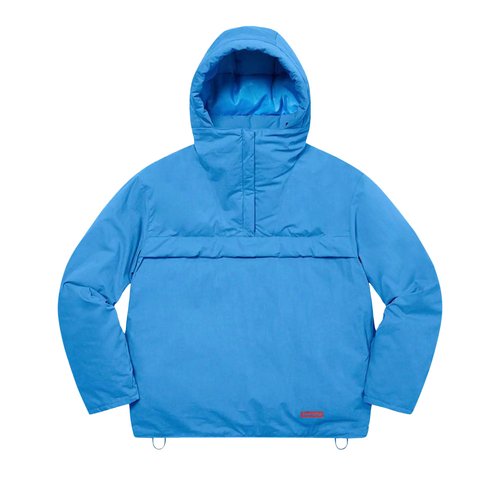 Supreme Hooded Down Pullover - SS22J66 BRIGHT BLUE
