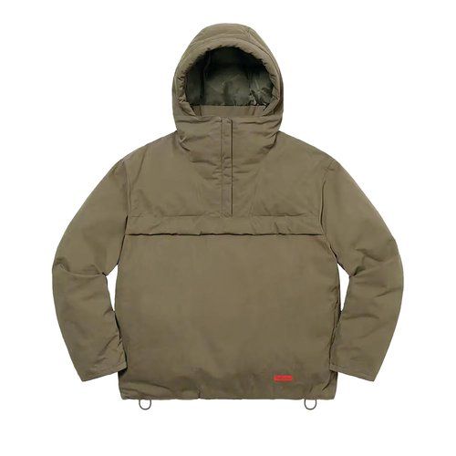 Supreme Hooded Down Pullover - SS22J66 OLIVE