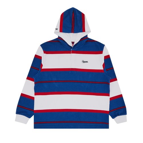 Supreme Hooded Rugby - FW24KN25 ROYAL