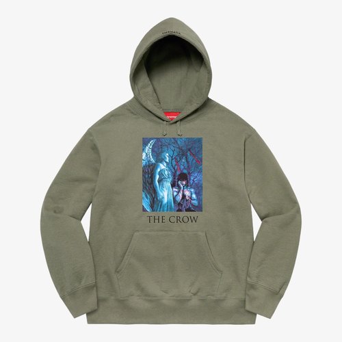 supreme the crow hoodie