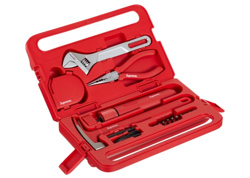 Supreme Hoto 5Piece Tool Set - Red