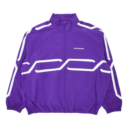 Supreme Inset Link Track Jacket - SS24J58 PURPLE