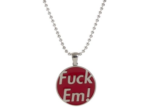 Supreme Jacob&Co Fuck Em Pendant - Sterling Silver