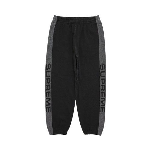 Supreme Jacquard Stripe Sweatpant - SS24P22 BLACK