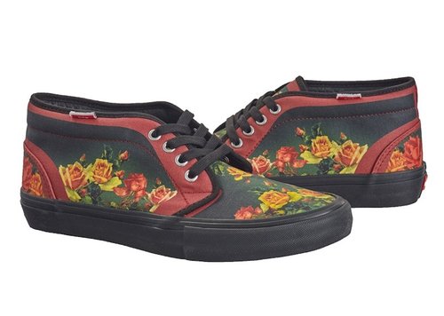 Vans Chukka Supreme Jean Paul Gaultier Peach 'Black/Floral