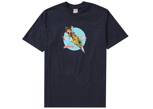 Supreme Jet Tee Shirt - Navy Blue