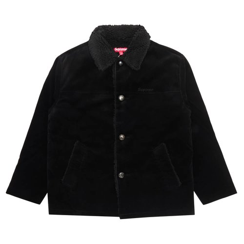 Supreme Kindermann Uncut Corduroy Car Coat 'Leopard' | Solesense