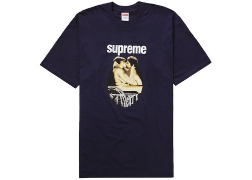 Supreme Kiss Tee Shirt SS23 - Navy Blue