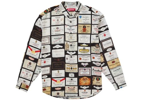 Supreme Label Shirt - Black