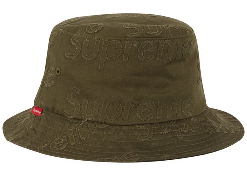 Supreme Lasered Twill Crusher Hat 'Tan' | Solesense