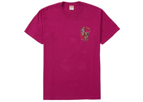 Supreme Laugh Now Tee Shirt - Magenta