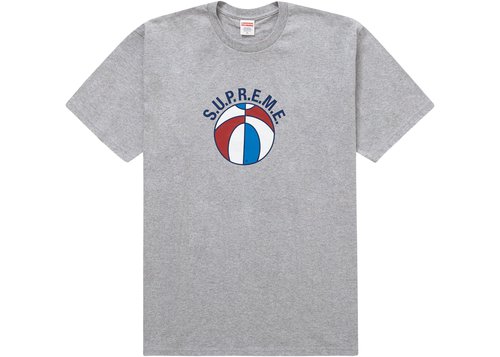 Supreme League Tee Shirt - Heather Grey