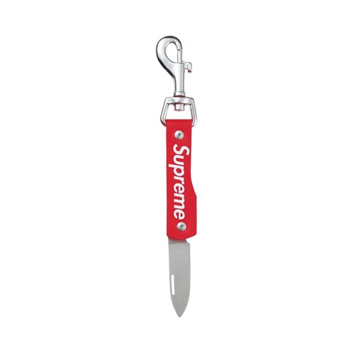 Supreme x Spyderco Bug Knife 'Red' - SS26A108 RED | Solesense