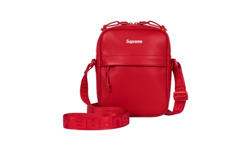 Supreme Leather Shoulder Bag - SU25607