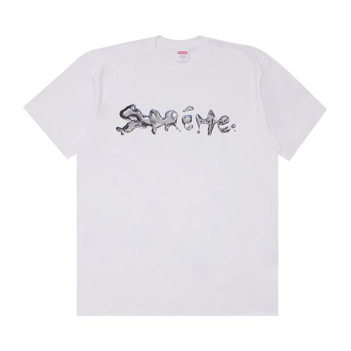 Supreme Liquid T-Shirt - FW18T18 WHITE